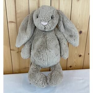 Jellycat Bashful Beige Bunny Plush Toy, Beige - *EST* Size 12 in. tall